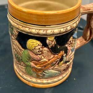 Beer Stein 6 inches tall marked made in Japan